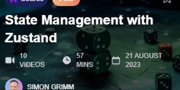 State Management with Zustand thumbnail