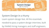 System Design in a Hurry