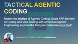 Tactical Agentic Coding - Agentic Engineer