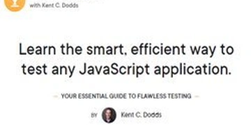 Testing JavaScript with Kent C. Dodds thumbnail