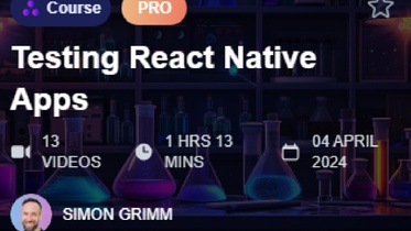 Testing React Native Apps