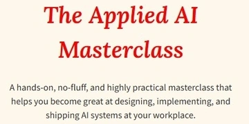 The Applied AI Masterclass thumbnail