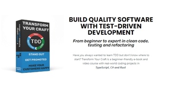 Transform Your Craft with TDD: Master clean code and testing