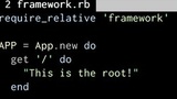 Web Framework from scratch Web Framework from scratch