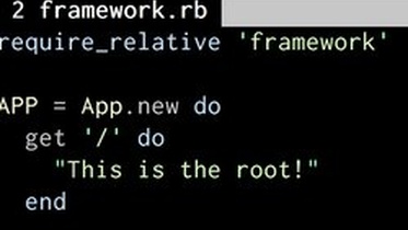 Web Framework from scratch
